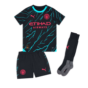 MANCHESTER CITY F.C 2023/24 YOUTH THIRD FULL KIT