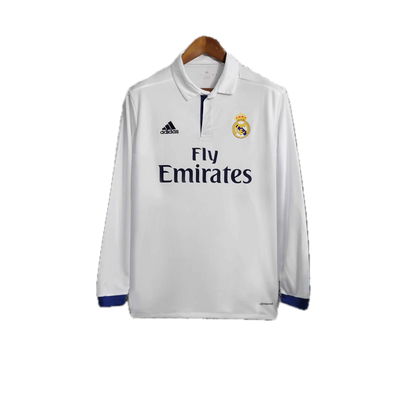 Real Madrid 16/17 Home Jersey - Long sleeve